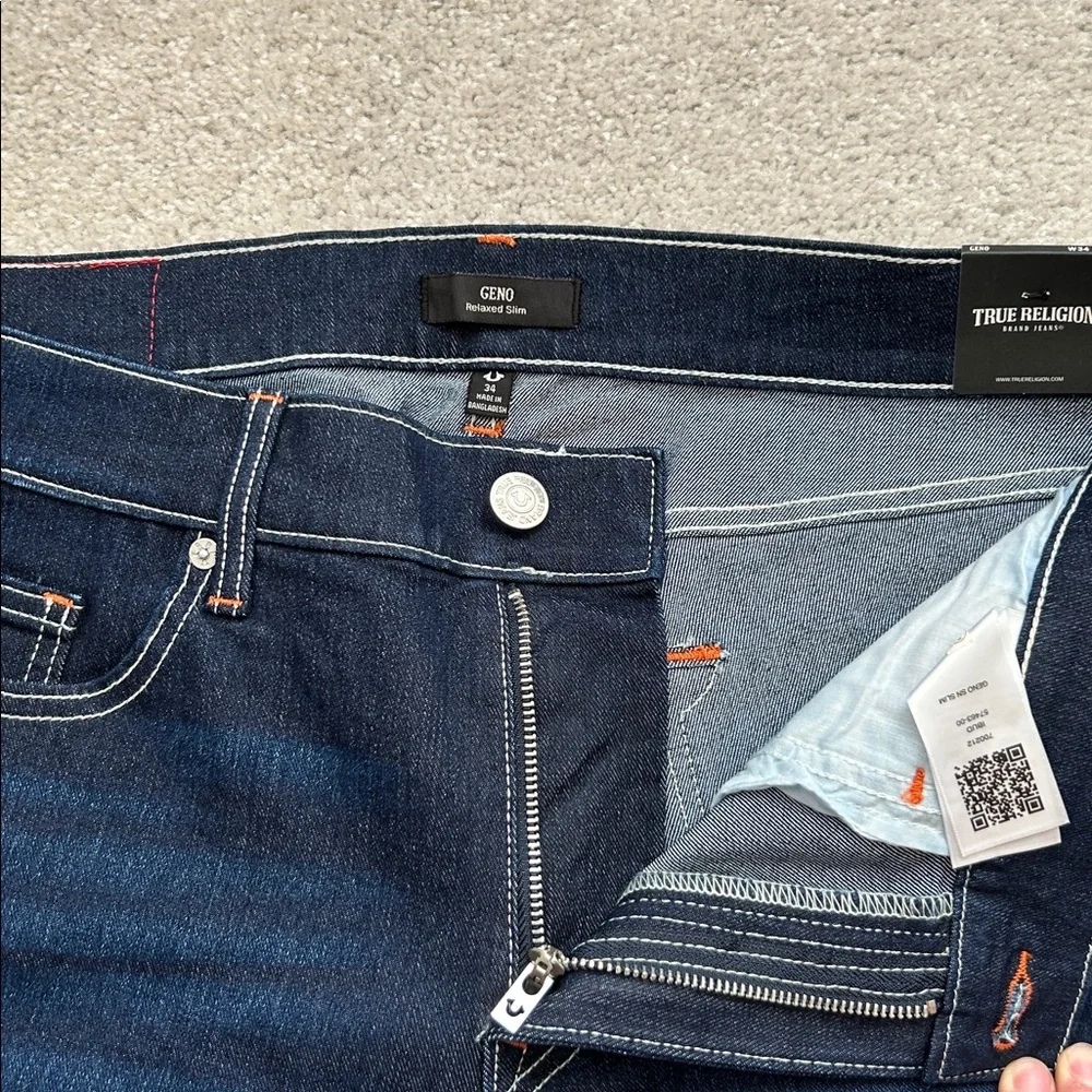 True Religion Geno Relaxed Slim Jeans NWT